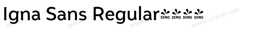 Igna Sans Regular字体转换 Igna Sans Regular字体转换